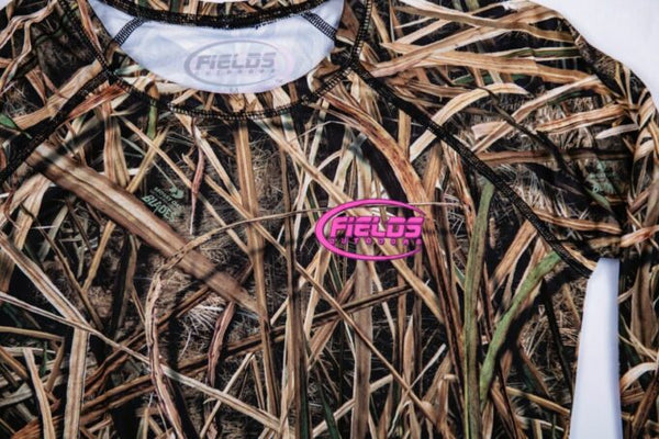 Mossy Oak Womens Camo Pink Patch Long Sleeve Shirt