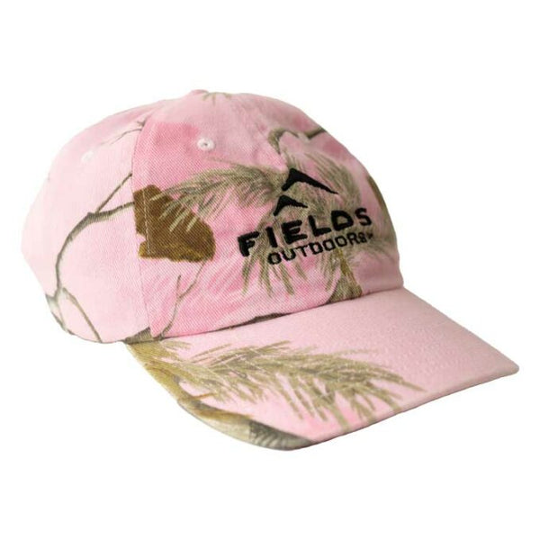 Ladies Camouflage Embroidered Logo Hat