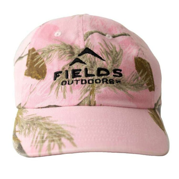 Ladies Camouflage Embroidered Logo Hat