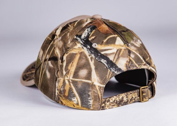 Camouflage Embroidered Logo Hat