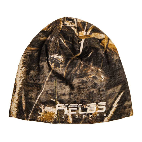 Camouflage Embroidered Logo Beanie