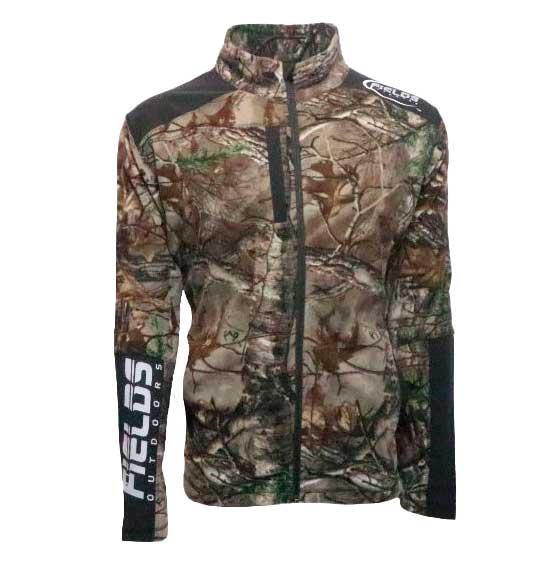 Real Tree Mens Fleece Camouflage Jacket