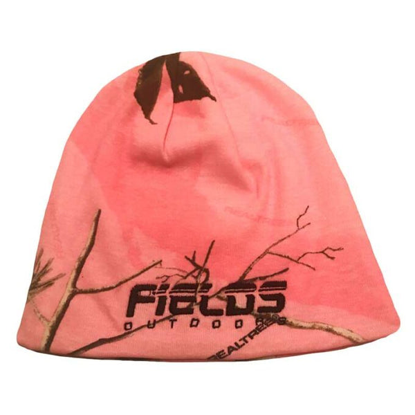 Mossy Oak Embroidered Logo Pink Camouflage Beanie