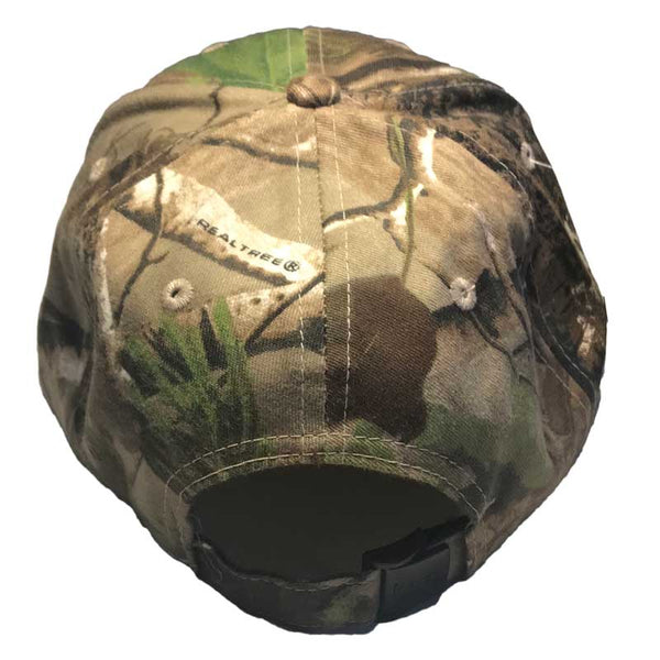 Camo Embroidered Logo Orange Stitch Hat